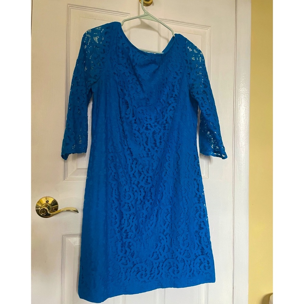 Blue dress